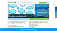 Desktop Screenshot of parachat.com